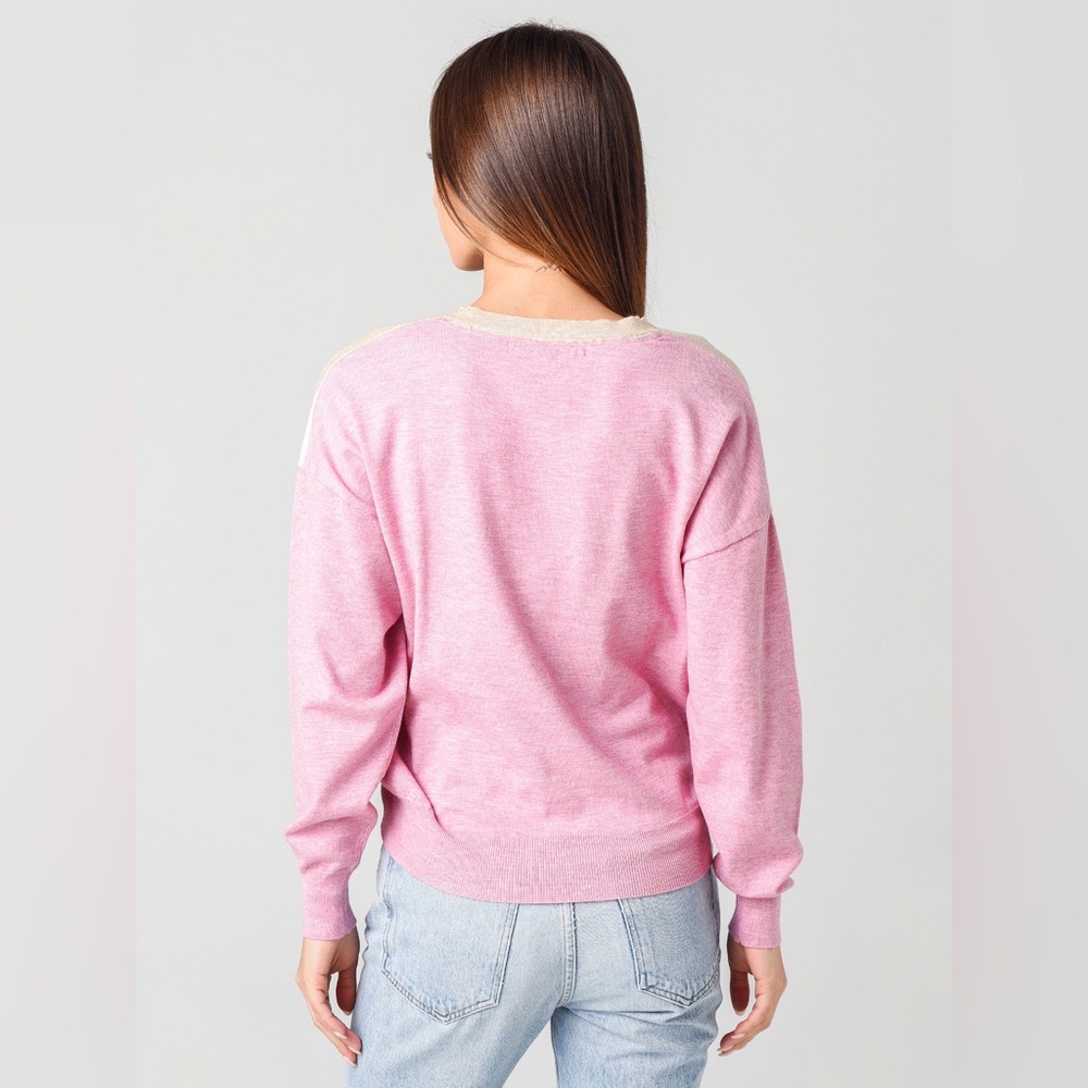 Like-New cupcakes & cashmere Sabine Chevron Sweater - Picture 3 of 12